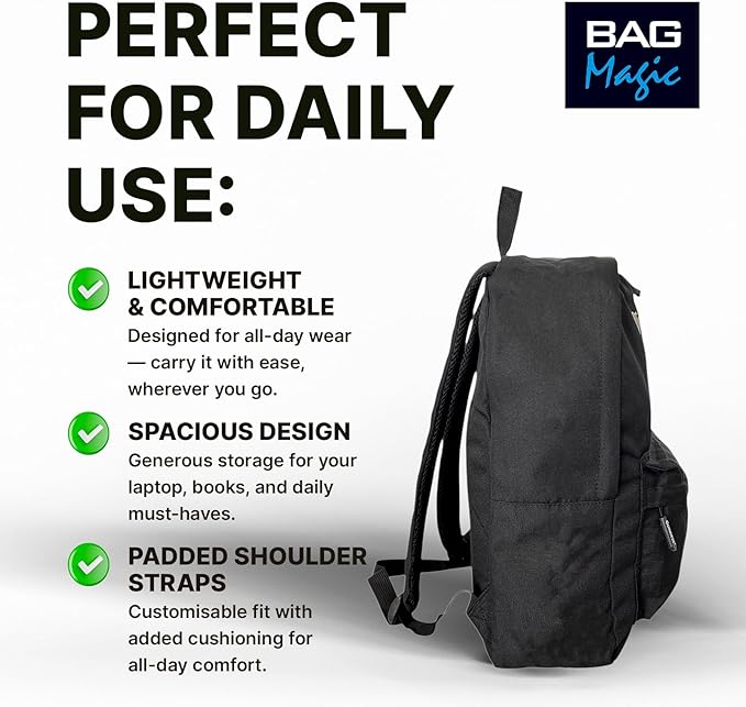 Guinness Ryanair Cabin Backpack 40x25x20cm Underseat Bag + Leather Bifold Wallet Bundle