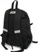 JCB Backpack Black Travel Bag - Rucksack Work Bag, Great for Under Seat Bag for Travel, Multi Pocket Casual Backpacks, Adjustable Straps