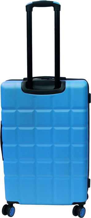 Colourful Lightweight Hard Shell ABS Suitcase 360 Degree Spinning Wheels - Quality Luggage