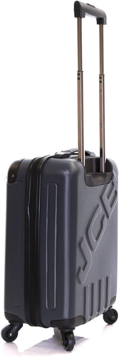 JCB - Lightweight Hard Shell Suitcase - 360 Degree Spinner Wheels - Made with ABS Polycarbonate Hard Shell - Flight Case - Luggage Bags for Travel