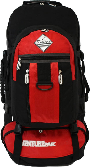 Borderline Large Hiking Backpack Rucksack | 100L Capacity | Lightweight Bag