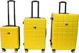 Colourful Lightweight Hard Shell ABS Suitcase 360 Degree Spinning Wheels - Quality Luggage