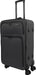 Bordlite Lightweight 4 Wheel Black Suitcase, Soft Luggage Travel Cabin Bag, Easy Roll Suitcase - Black