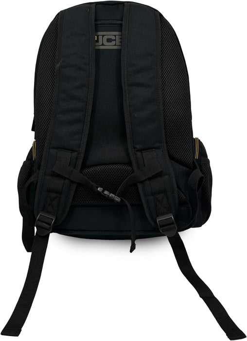 JCB Workmen’s Multi Pocket Backpack Rucksack - Padded 900D Polyester Travel Backpack For Me