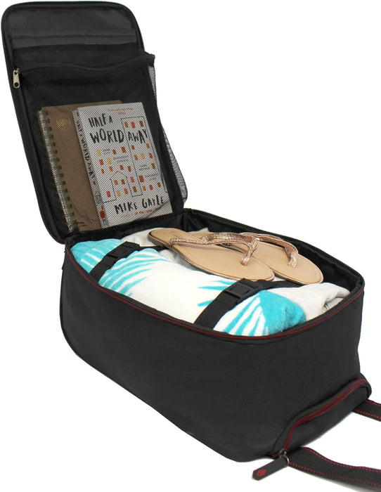 Bordlite Ryanair Approved Cabin Holdall on Wheels, Extendable Handle, Multi Pocket Travel Bag, Holdall Travel Bag Suitcase