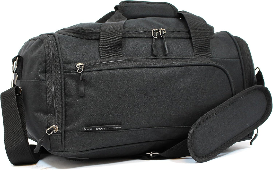 40x25x20cm Cabin Travel Holdall – Underseat Flight Bag, Gym & Weekend Duffel - 20L