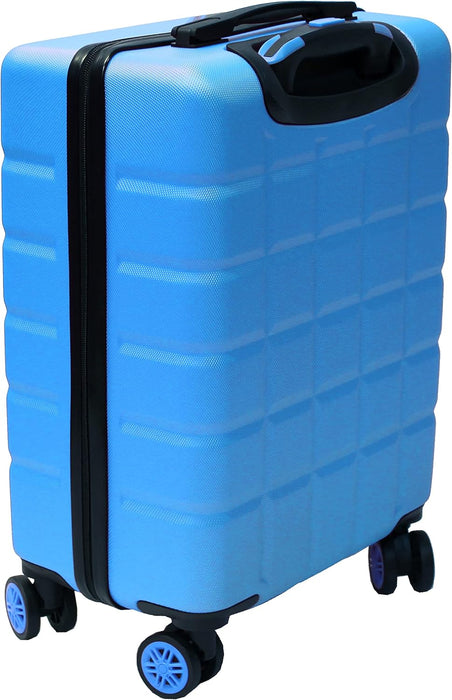 Colourful Lightweight Hard Shell ABS Suitcase 360 Degree Spinning Wheels - Quality Luggage