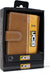 JCB - Mens Genuine Leather Wallet | RFID Protected Push Button Close Wallets Tri Fold Wallet