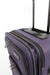 Bordlite Lightweight 4 Wheel Purple Suitcase Soft Luggage Travel Cabin Bag, Easy Roll Suitcase - Purple