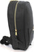 Nicole Brown - Faux Leather Designer Crocodile Backpack Chain Top Handle Adjustable Straps (Black)