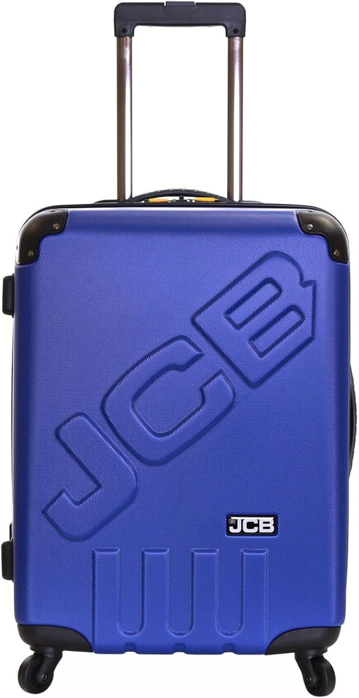 JCB - JCB Suitcases ABS Hard Shell Suitcase Travel Case Hard Luggage Set UK - 24" - Blue