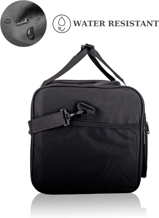 Roamlite Travel Duffle Holdalls - Weekend or Very Big Overnight Bag - Gym Sports Kit - 66x30x30 cm Litre RL58K (Black)