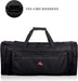 Roamlite Travel Duffle Holdalls - Weekend or Very Big Overnight Bag - Gym Sports Kit - 66x30x30 cm Litre RL58K (Black)