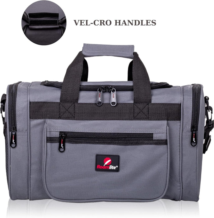 Roamlite RyanAir Cabin Approved Travel Holdalls - 40x20x25cm - Grey, Black, Navy Blue