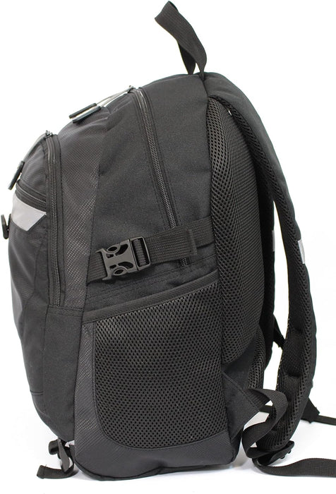 JCB Rucksack Travel Bag, Under Seat Travel Bag, Work Rucksack, Adjustable Straps, Padded Support, Multi Pocket Backpack