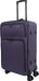 Bordlite Lightweight 4 Wheel Purple Suitcase Soft Luggage Travel Cabin Bag, Easy Roll Suitcase - Purple