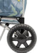 Lightweight Wheeled Shopping Trolley - Push Cart Luggage Bag with Wheels Easy Rolling Foldable Frame