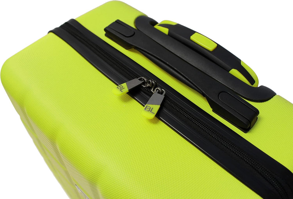 Colourful Lightweight Hard Shell ABS Suitcase 360 Degree Spinning Wheels - Quality Luggage