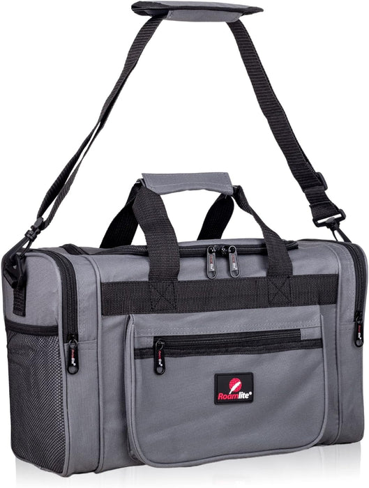 Roamlite RyanAir Cabin Approved Travel Holdalls - 40x20x25cm - Grey, Black, Navy Blue