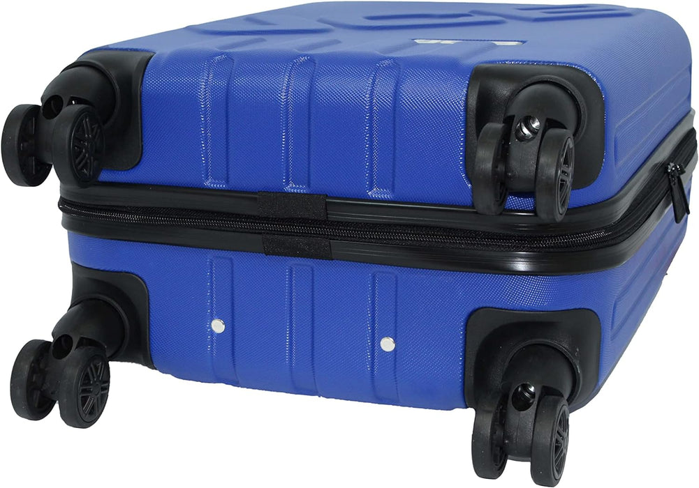 JCB - Lightweight Hard Shell Suitcase - 360 Degree Spinner Wheels - Made with ABS Polycarbonate Hard Shell - Flight Case - Luggage Bags for Travel