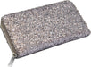 Nicole Brown - Women's Glitter Clutch Purse | Party Bag Zipped Designer Purses