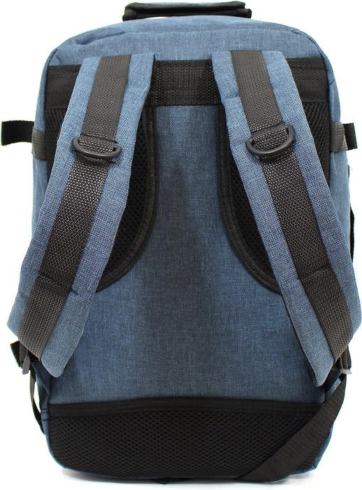 Bordlite Travel Underseat Cabin Approved Backpack | Lightweight Travel Rucksack | Premium Carry on Bag, Multi-Pockets, Padded Straps