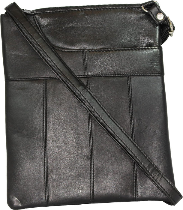 Ridgeback - Genuine Leather Crossbody Handbag For Woman - Real Leather Adjustable Strap Handbags