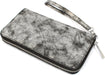 Shiny Ladies Purse, Women Wallet with Multi Compartments Including Snap Strap Hook - Multi Compartments