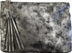 Nicole Brown - Women's Shimmer Designer Clutch Bag | Gold/Silver Zipped Clutch Bags