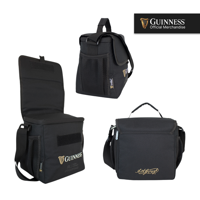 Guinness® Lunch Bag Men Adults 9L Cooler Box Compact Thermal Insulated Bag