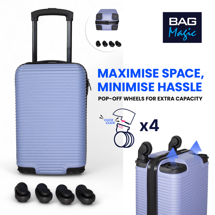 The Space-Saving Cabin Case with Removable Wheels – Ryanair Cabin Approved