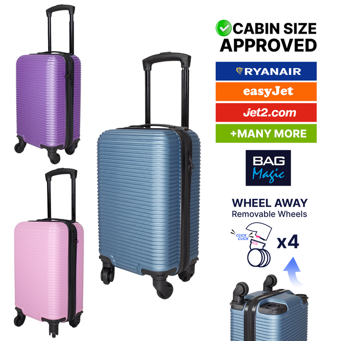 The Space-Saving Cabin Case with Removable Wheels – Ryanair Cabin Approved