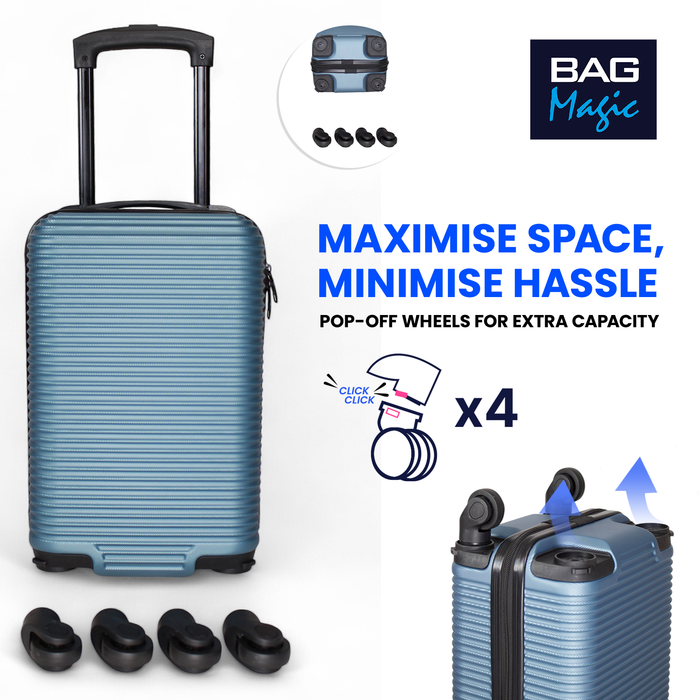 The Space-Saving Cabin Case with Removable Wheels – Ryanair Cabin Approved