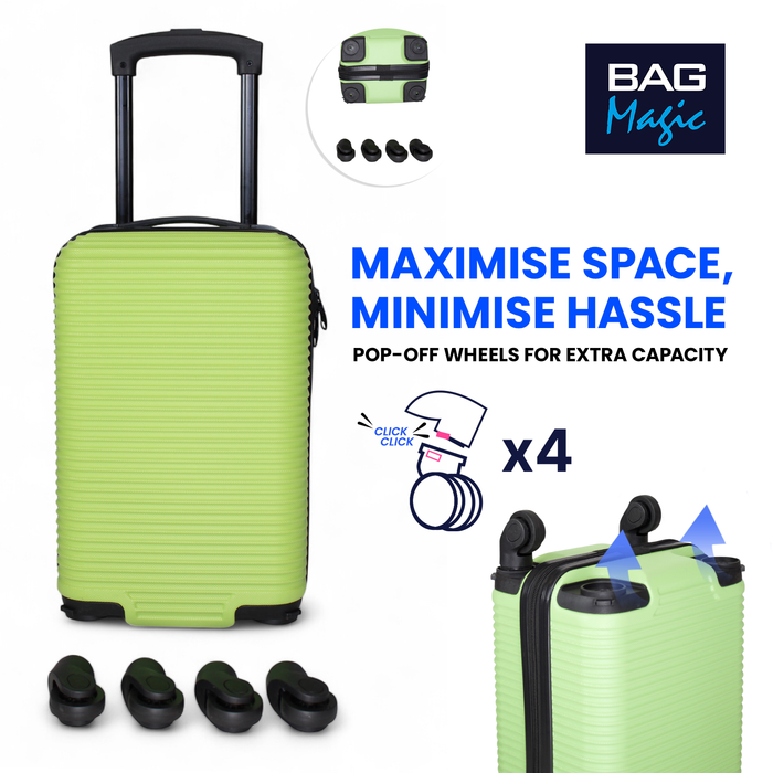 The Space-Saving Cabin Case with Removable Wheels – Ryanair Cabin Approved