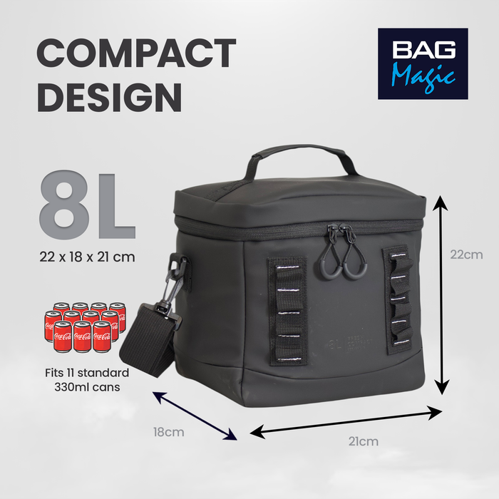 Bordlite Cooler Bag - Leakproof Waterproof Lining & Thermal Insulation - 8L & 15L sizes