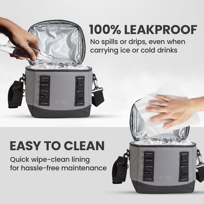 Bordlite Cooler Bag - Leakproof Waterproof Lining & Thermal Insulation - 8L & 15L sizes