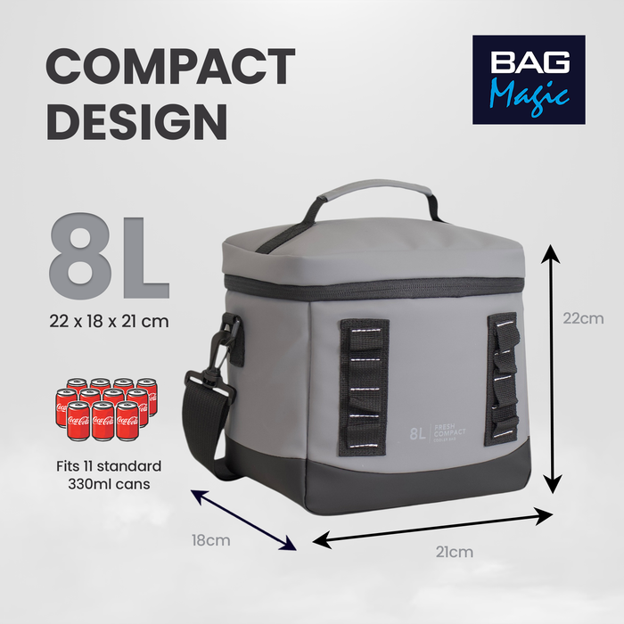 Bordlite Cooler Bag - Leakproof Waterproof Lining & Thermal Insulation - 8L & 15L sizes