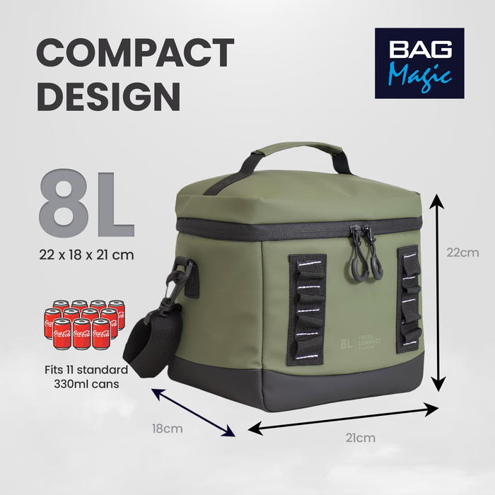 Bordlite Cooler Bag - Leakproof Waterproof Lining & Thermal Insulation - 8L & 15L sizes