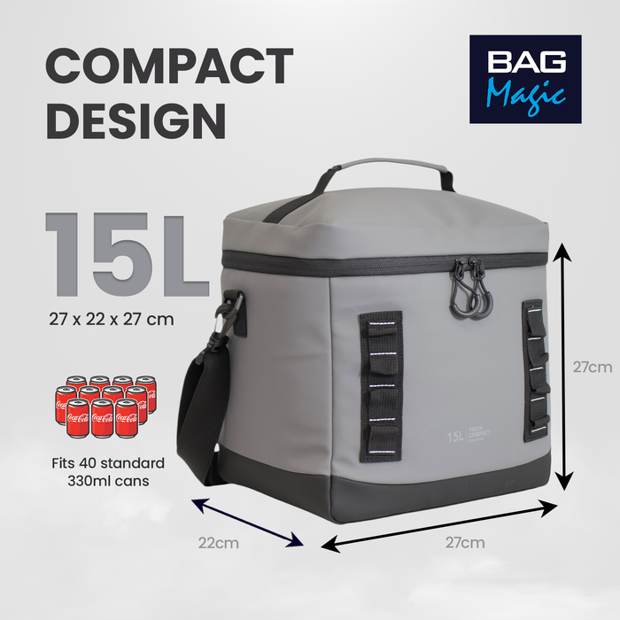 Bordlite Cooler Bag - Leakproof Waterproof Lining & Thermal Insulation - 8L & 15L sizes