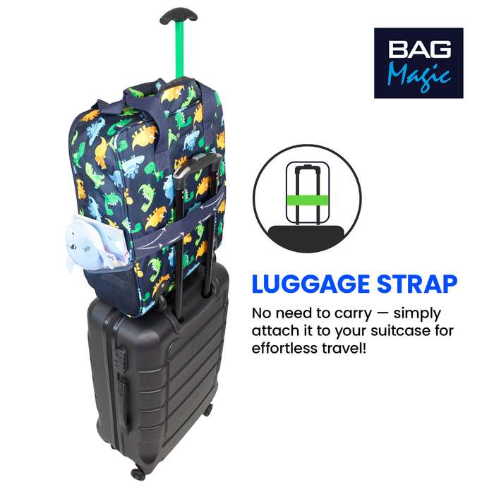 Bonamaison TRGCCB108939X4050 Carry-On Luggage, Canvas, Multicolor Bonamaison TRGCCB108939X4050 Carry-On Luggage, Canvas, Multicolor