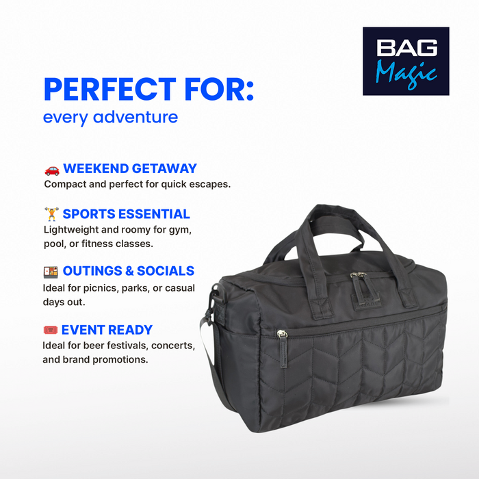 Ryanair Cabin Bag 40x25x20cm – Underseat Travel Holdall for Women & Men