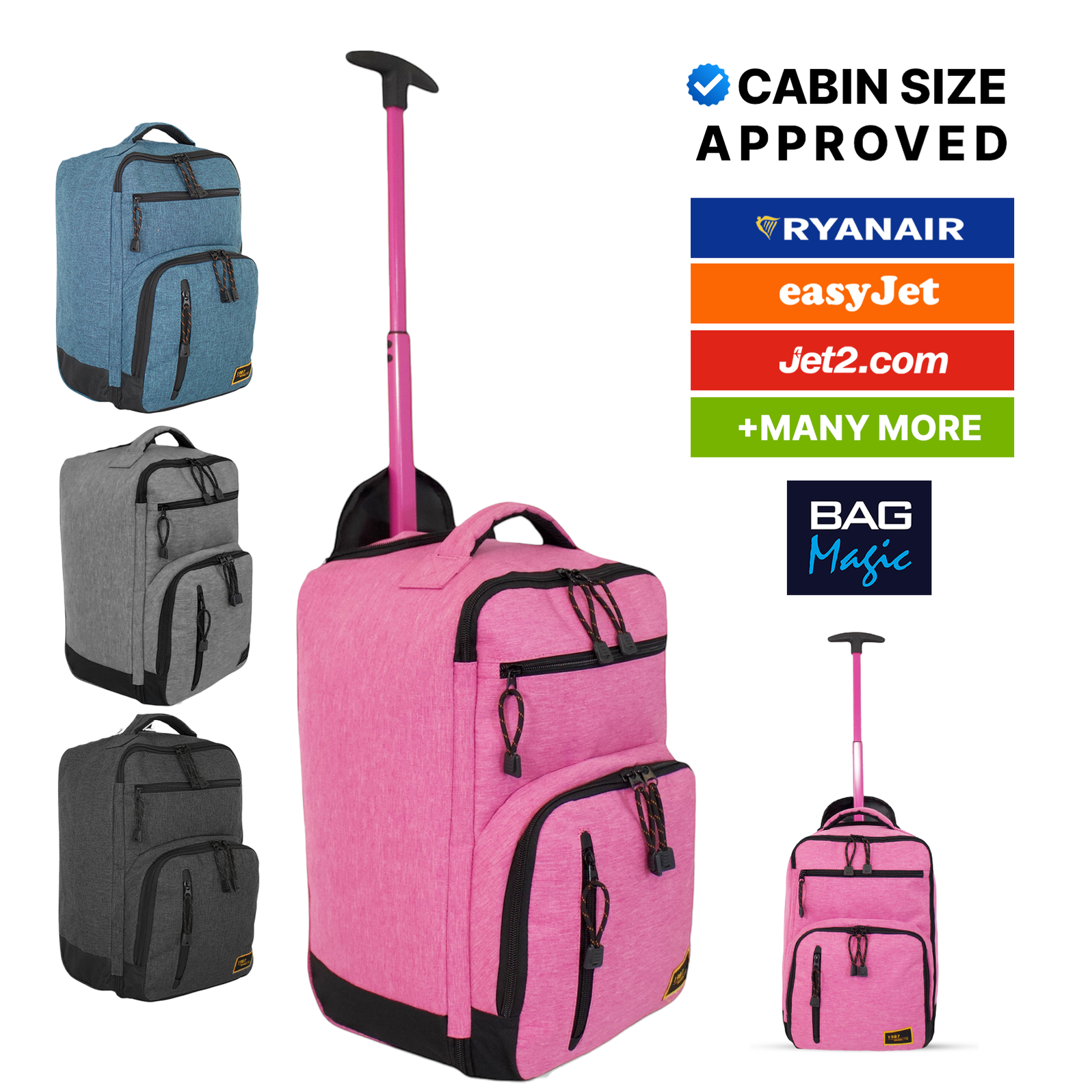 Extendable Bag Best EasyJet Cabin Bags | Airline-Approved & Lightweight - Bag Magic ...