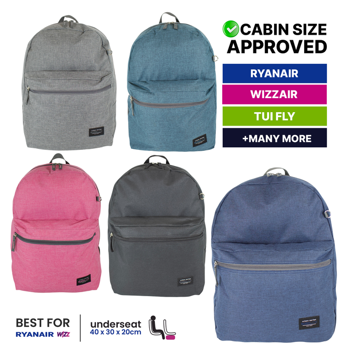 Bordlite 40x30x20cm Underseat Cabin Backpack | Fits Ryanair Free Onboard Bag