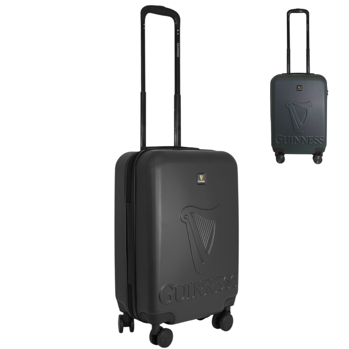 Guinness® ABS Suitcase – Lightweight Hard Shell Luggage with 360° Spinner Wheels