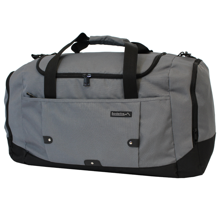 Duffle Gym Bags with Shoulder Strap – Lightweight Carry On Cabin Luggage, Weekend & Overnight Bag for Men & Women