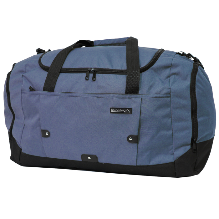 Duffle Gym Bags with Shoulder Strap – Lightweight Carry On Cabin Luggage, Weekend & Overnight Bag for Men & Women