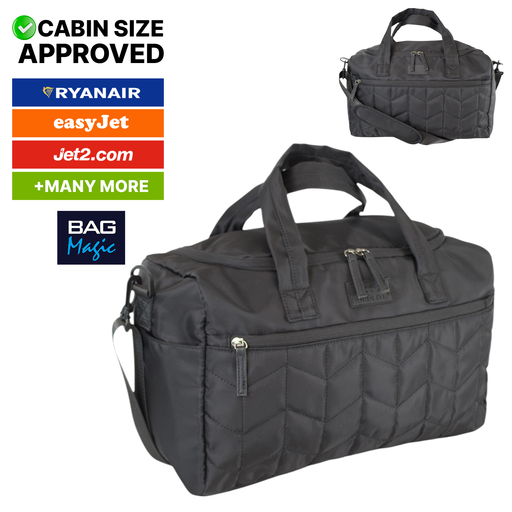 Ryanair Cabin Bag 40x25x20cm – Underseat Travel Holdall for Women