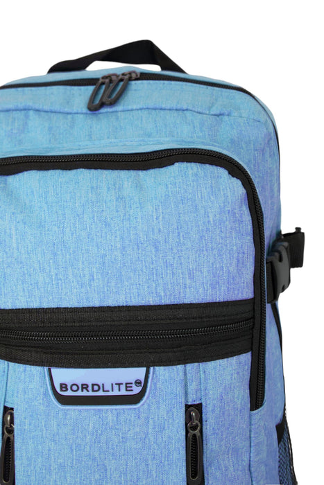 Bordlite Carry On Underseat Cabin Backpack, Airline Approved Travel Rucksack Bag – Black, Blue, Grey, Navy, Pink