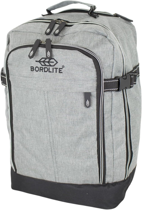 Bordlite Ryanair Approved Cabin Holdall on Wheels Twill Travel Bag with Extendable Handle