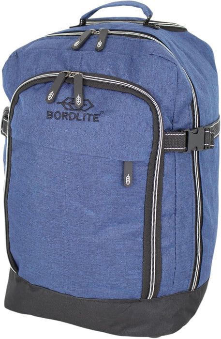 Bordlite Ryanair Approved Cabin Holdall on Wheels Twill Travel Bag with Extendable Handle